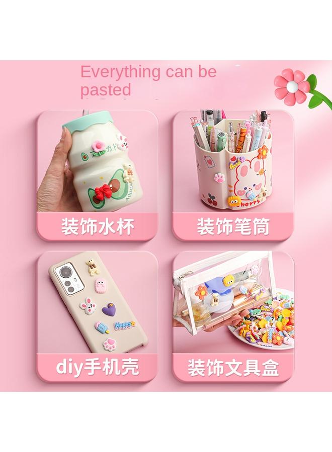 Bluejw 3D Stereo Patch Sticker Suit Goka Sticker Hand Account Hand Account Cream Glue Material Mobile Phone Shell For Students And Girls - Image 5