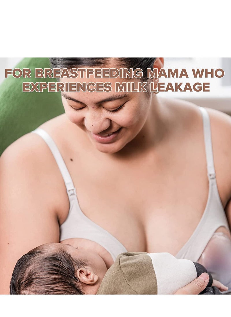 haakaa - Haakaa Ladybug Breast Milk Collector Breast Shells Wearable Nursing Cups Breastmilk Saver Letdown Catcher for Pumping, Breastfeeding Moms, Protect Sore Nipples (75 ml x 2) - Image 1