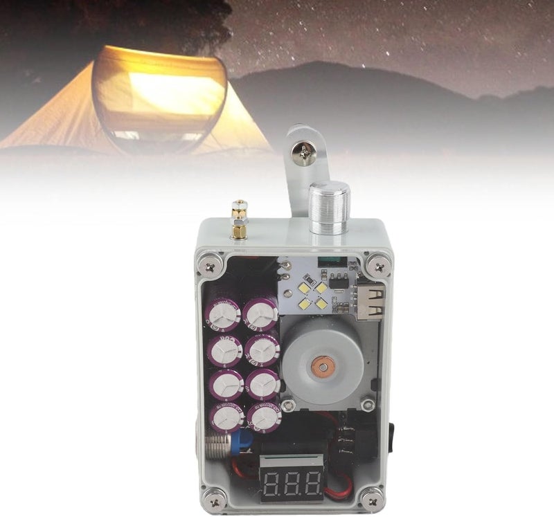SUNGOOYUE Hand Crank Emergency USB Charger, Manual Power Generator for Camping, Hiking - Image 2