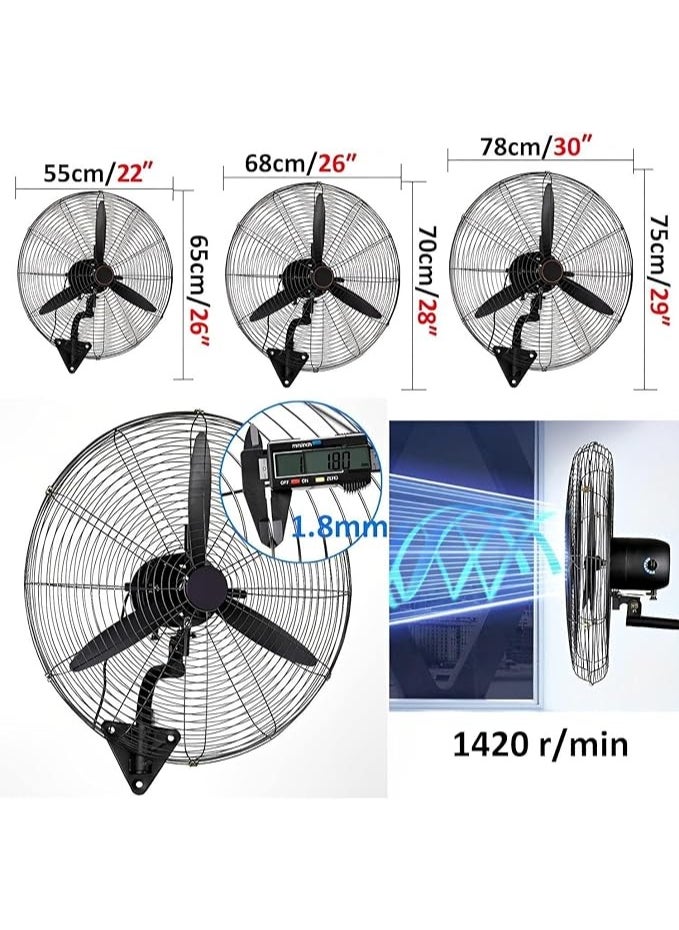 SUN SHINE Wall Mounted Fan  - Image 3