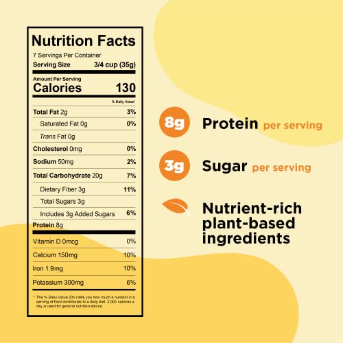 Three Wishes Protein and Gluten-Free Breakfast Cereal by Three Wishes (1-Pack) - High Protein and Low Sugar Snack - Vegan, Kosher, Grain-Free and Dairy-Free - Non-GMO (Honey) - Image 4