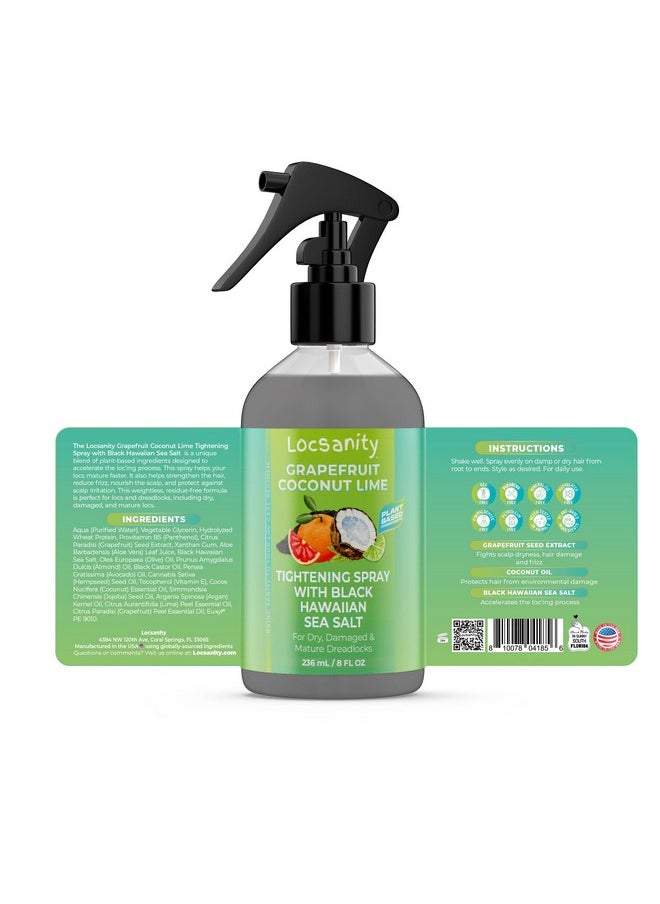 Locsanity Locsanity Grapefruit Coconut & Lime Moisturizing and Tightening Spray Mist w/Black Hawaiian Sea Salt  - Image 2
