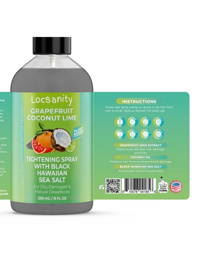 Locsanity Locsanity Grapefruit Coconut & Lime Moisturizing and Tightening Spray Mist w/Black Hawaiian Sea Salt  - Image 3