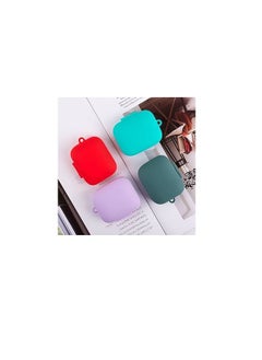 Generic Soft Silicone Protective Case Cover Compatible with Apple AirPods LIBERTY 4PRO Case with  (RED COLOR)  - Image 4