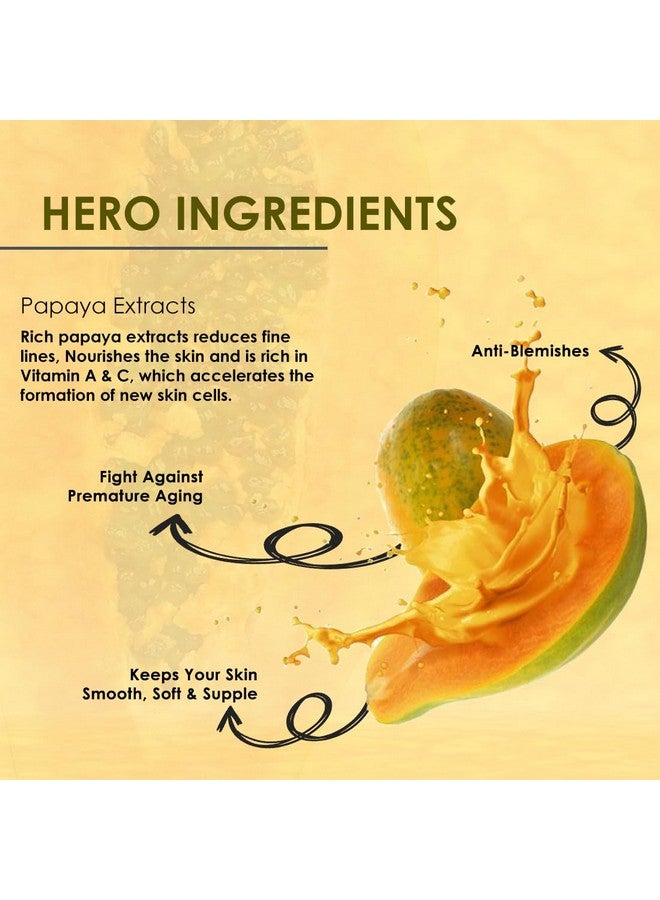 Lilium Papaya Scrub 100g, For Anti Acne & Anti Blemish, Ultra Glow Feel Fresh & Smoothness, No Harmful Chemical & Paraben Free - Image 3