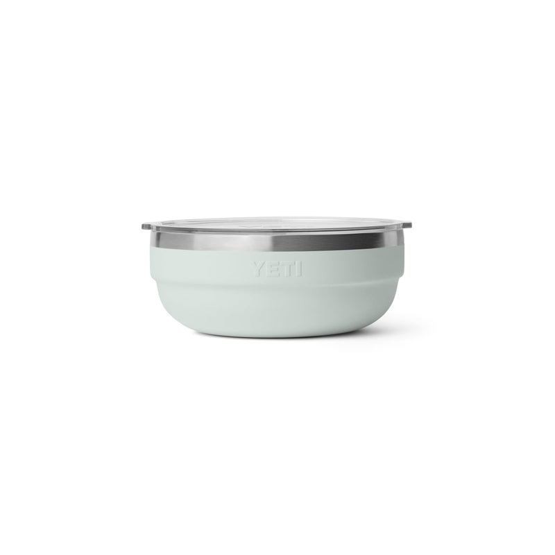 YETI Rambler Low Bowl Vacuum Insulated Stackable and Nestable Stainless Steel Bowl with Lid 16 Quart Ridgeline - Image 2