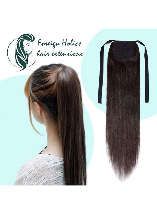 Foreign Holics Ponytail Extensions Tie Up Ponytail Clip In Hair Extensions Hairpiece Binding Pony Tail Extension For Girl Lady - Image 3