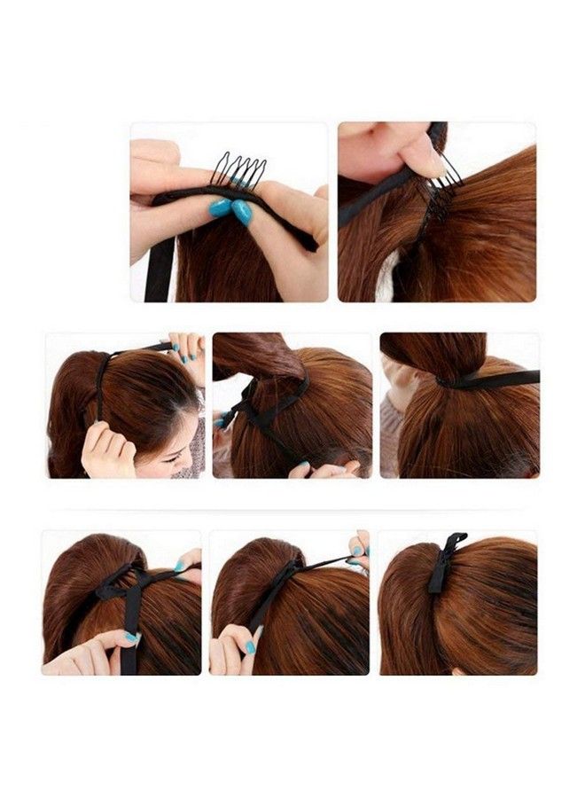 Foreign Holics Ponytail Extensions Tie Up Ponytail Clip In Hair Extensions Hairpiece Binding Pony Tail Extension For Girl Lady - Image 4