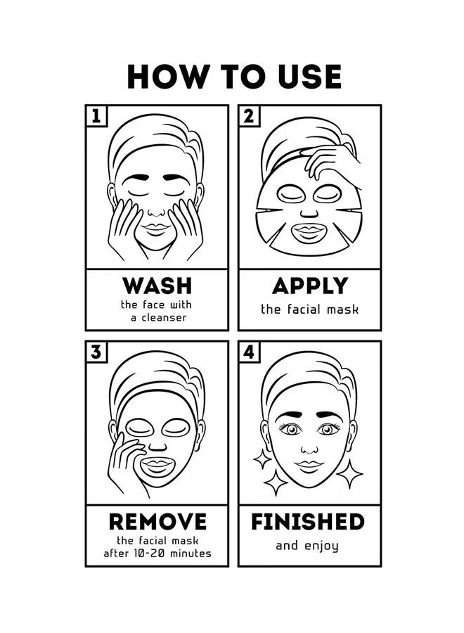 ROREC Honey Natural Skin Care Mask 30grams - Image 3