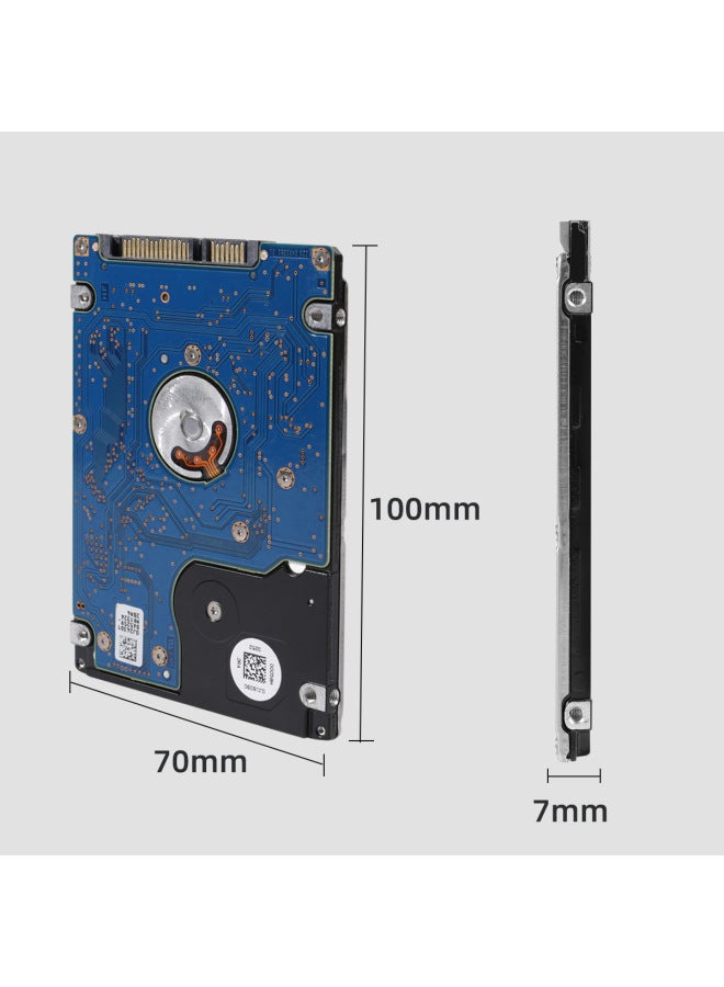2.5 Inch Mechanical Hard Disk 7mm Notebook Hard Disk HDD Serial Sata Disassembly Hard Disk 500g/1T/2T-Capacity:500GB 9.5mm Thick  - Image 4
