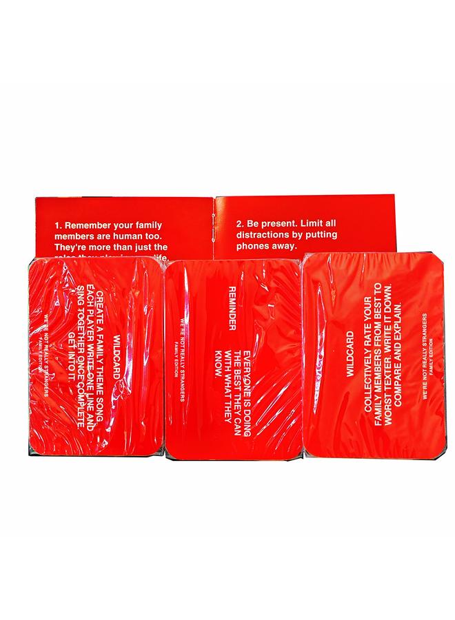 Bluejw We're Not Really Strangers Home Edition Not Stranger Game Card Board Game Toy - Image 5