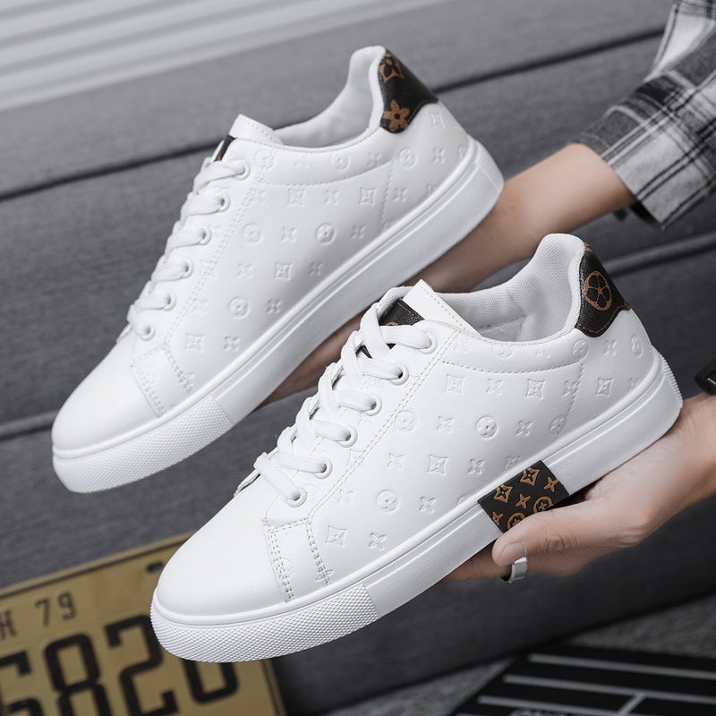 2022 Mens Casual White Sneakers Trendy Sport B83 White