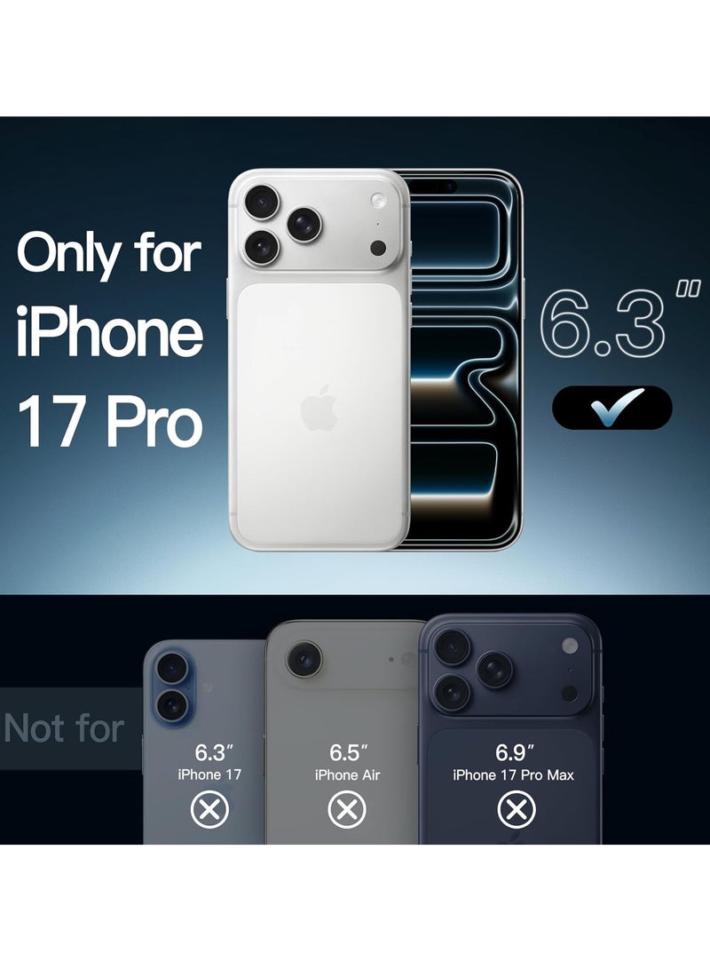 iPhone 17 Pro Cover Liquid Soft Silicone iPhone 17 Pro Cover Anti Scratch with Inside Microfiber Lining Shockproof Protective Phone Case for iPhone 17 Pro 6.3 inch - Image 2