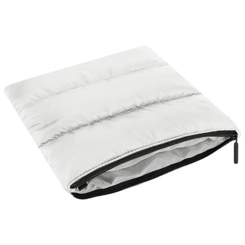 Geekria NOVA Headphones Puffy Pouch, Compatible with AirPods Max, Headset Carrying Bag, Soft Travel Pouch Case for Over-Ear Headphones (White) - Image 3