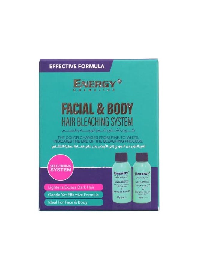 إنيرجي كوزماتيكس انرجى كريم تشقير شعر الوجه والجسم - Image 1