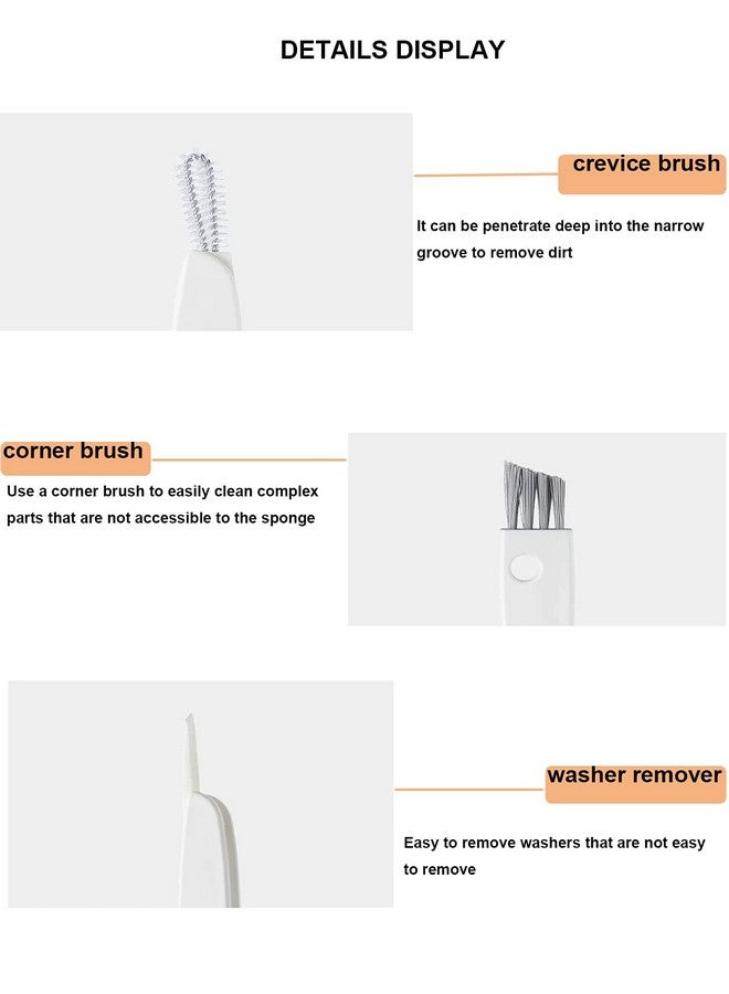 BSMstone Tiny Cleaning Brush-Mini Multi-Functional Crevice Cleaning Brush, Water Bottle Cleaning Tools for Bottle Cup,Nursing Bottle Cup-1Pack… - Image 4