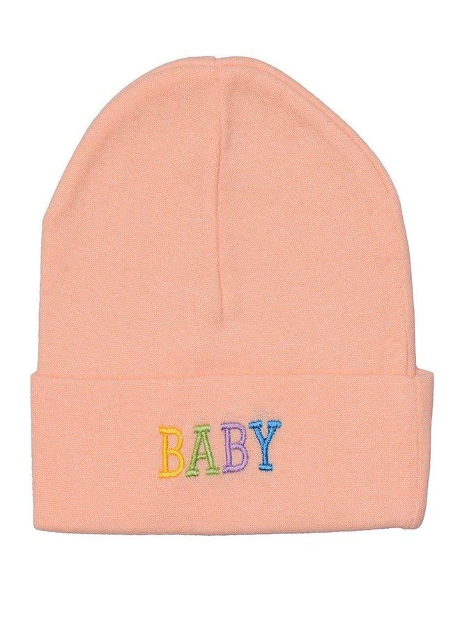Mini Berry Unisex Cotton New Born Baby Plain Caps (Multicolor) (0-6 Months) - Image 3