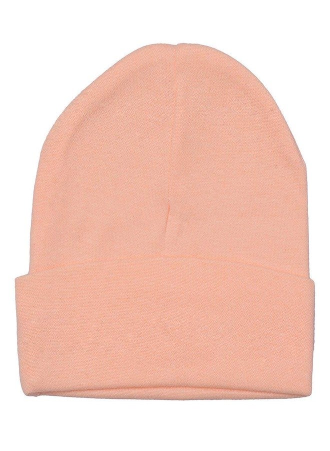 Mini Berry Unisex Cotton New Born Baby Plain Caps (Multicolor) (0-6 Months) - Image 2
