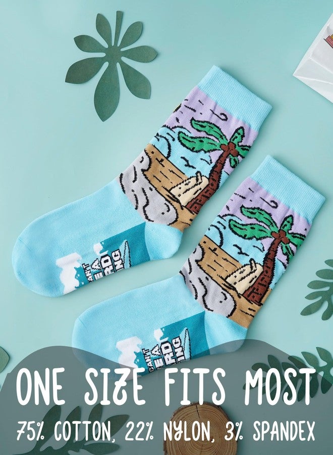 InnoBeta Surfing Gifts, Gifts on Birthday and Christmas, One Size Crew Socks - Image 2