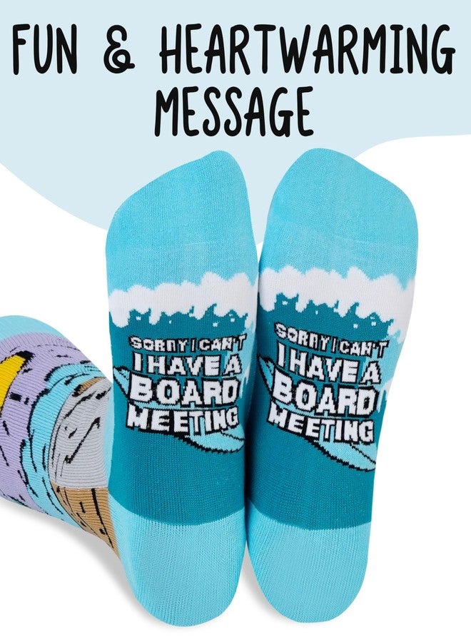 InnoBeta Surfing Gifts, Gifts on Birthday and Christmas, One Size Crew Socks - Image 5