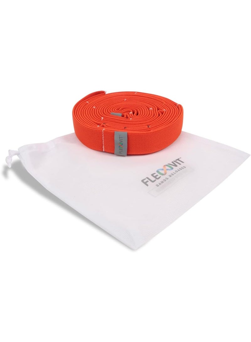 FLEXVIT Multi Band - Fitness Bands for Effective Full Body Workout, Physiotherapeutic Purposes and Skin Tightening, 3 Strengths for Beginners and Professionals - Image 2