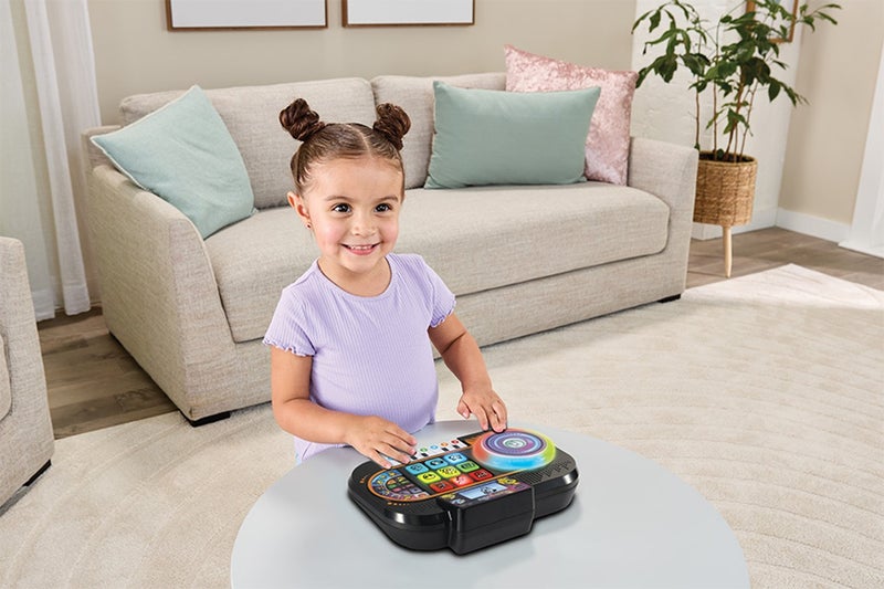 VTech Mix It Up DJ Mixer | Interactive Music Toy with Sounds, Games & Recording | Piano Keys, Turntable & Light Effects | Kids DJ Toy for Creative Play - Image 3