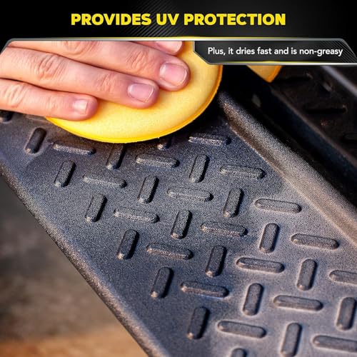 Meguiar's Ultimate Black Plastic Restorer - Give Yourself the Gift of Shine This Holiday Season and Enhance Faded Trim with Long-Lasting UV Protection - 12 Oz - Image 5