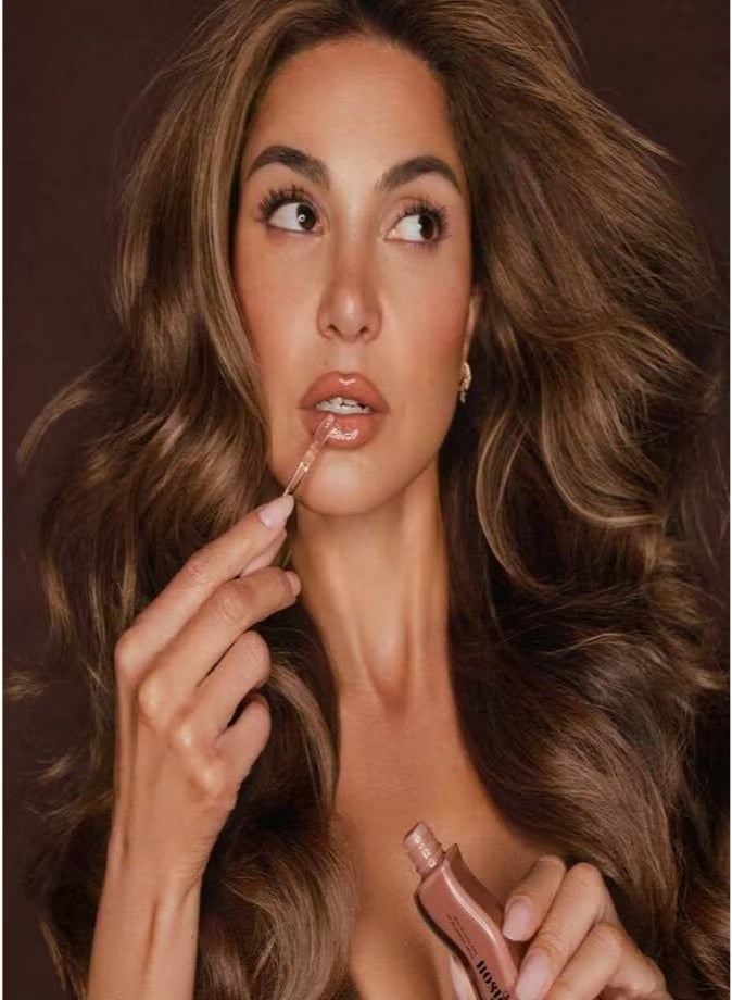 جيسو مجموعة "Glazed Lips Trio" من زيوت الشفاه المعززة بالعسل من Gisou (سعة 24 مل) – مجموعة زيوت مرطبة ومغذية للشفاه، تمنح لمعاناً فائقاً، وتتكون من 3 مستحضرات للعناية بالشفاه. - Image 5