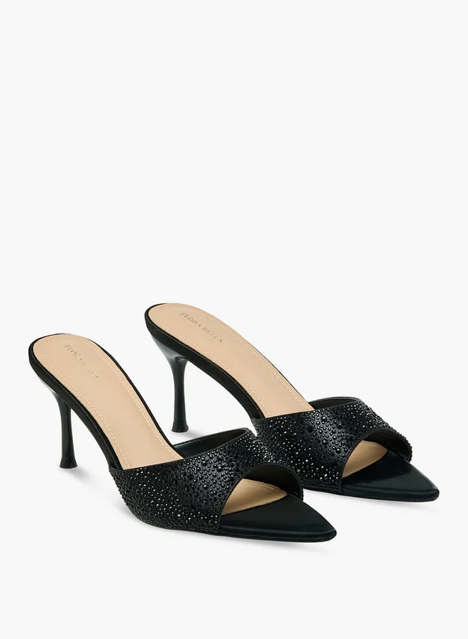 Flora Bella By Shoexpress Flora Bella Women Cone Heel Slide Sandals