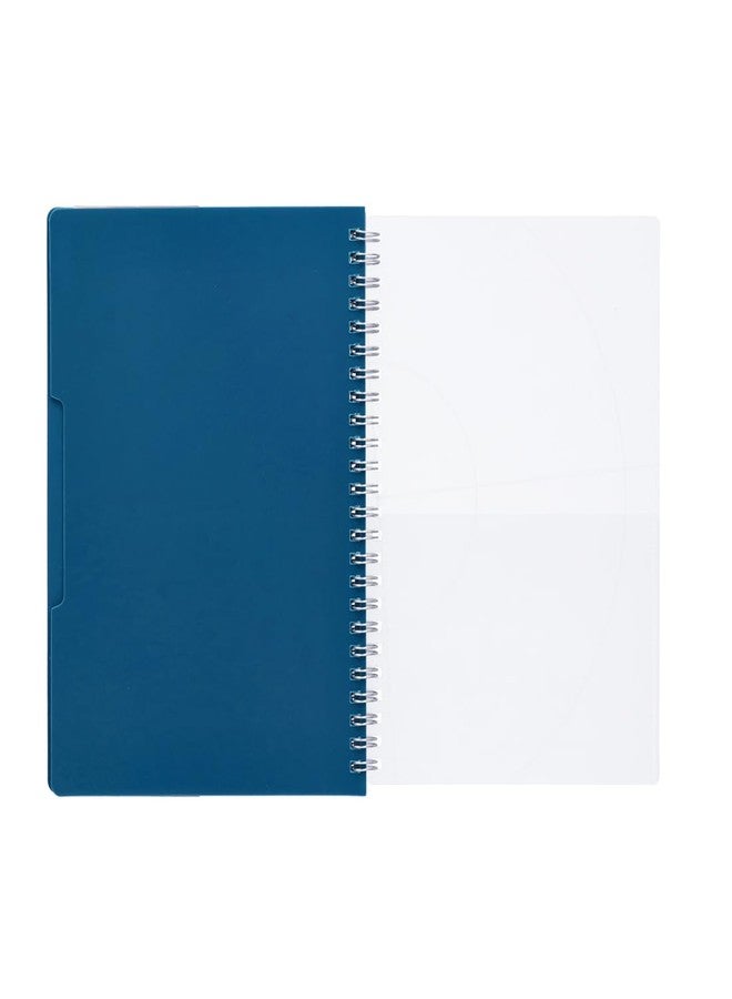 HQ YOUVA Navneet HQ | Wiro Bound |Single Subject Book |14.8x21 cm |Single Line |160 Pages |Blue - Image 3