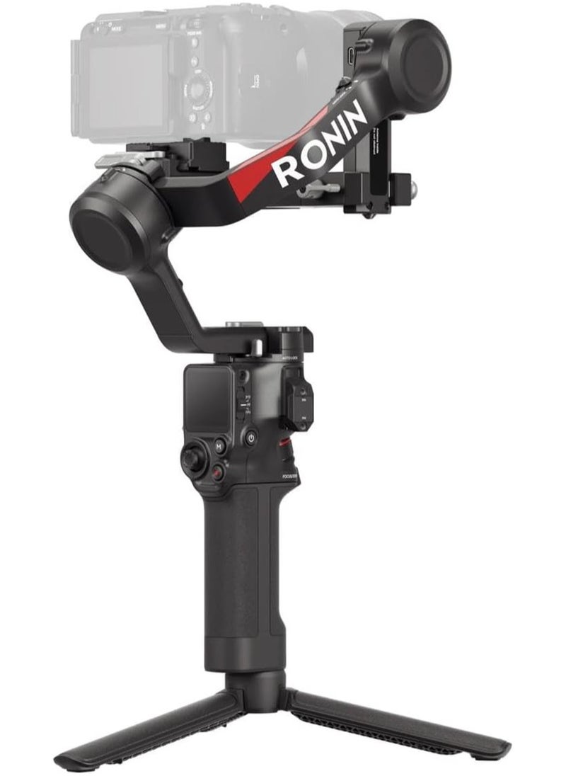 dji - DJI RS 4, 3-Axis Gimbal Stabilizer for DSLR and Mirrorless Cameras Canon/Sony/Panasonic/Nikon/Fujifilm, 2nd-Gen Native Vertical Shooting, 2-Mode Switch Joystick, Teflon Axis Arms, Camera Gimbal - Image 1