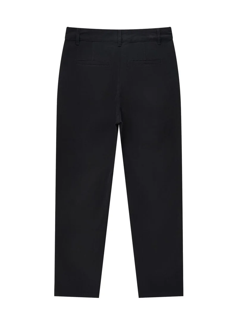 GIORDANO  Women's Woven Pants: Regular Tapered Fit, High Waist for Women | Best Price UAE