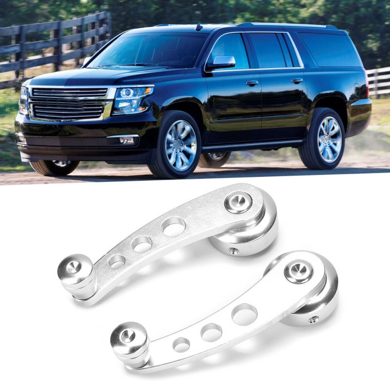 Monza Window Crank Handle CNC Aluminum Alloy Universal Fit - 3/8 Inch Round Square Adapters for Most Vehicles - Image 5