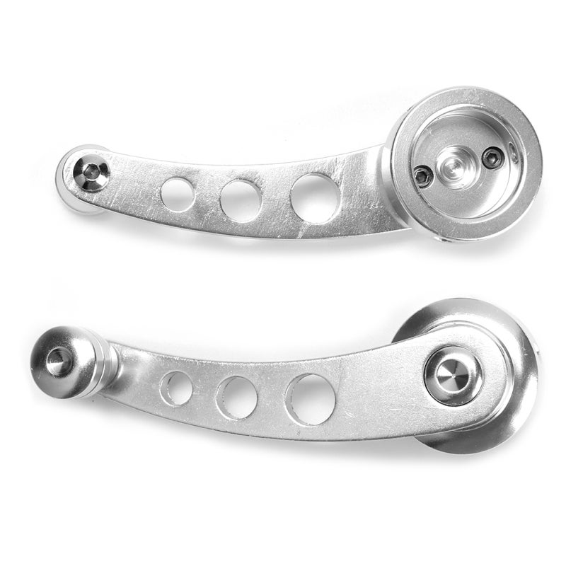 Monza Window Crank Handle CNC Aluminum Alloy Universal Fit - 3/8 Inch Round Square Adapters for Most Vehicles - Image 4