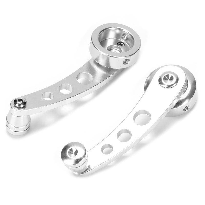 Monza Window Crank Handle CNC Aluminum Alloy Universal Fit - 3/8 Inch Round Square Adapters for Most Vehicles - Image 3