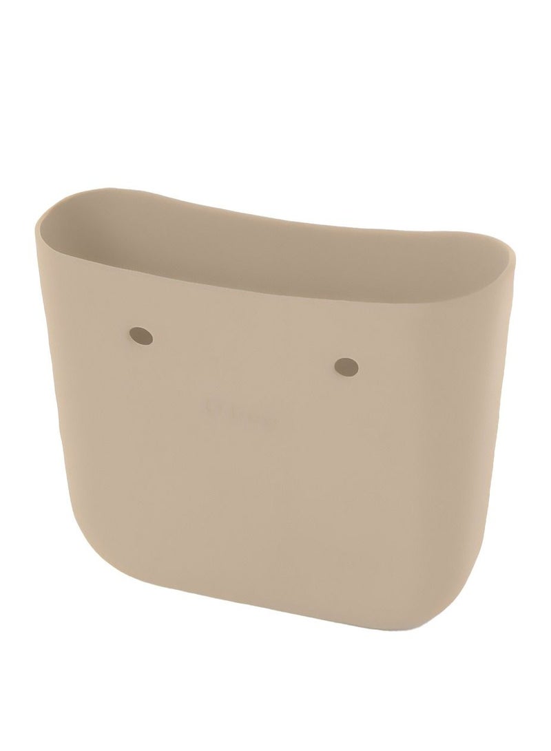 O bag classic with Long Double Chain Handles in Sand - Image 2