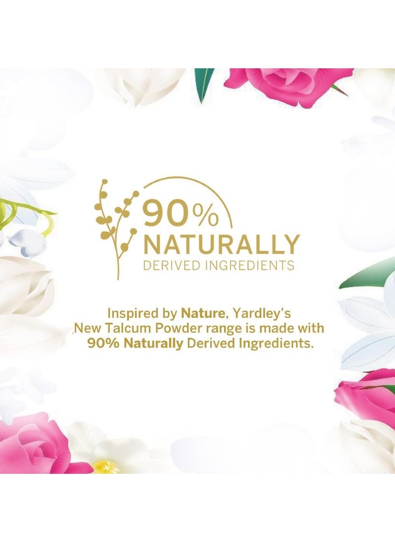 Yardley English Rose Talc 250g  - Image 5