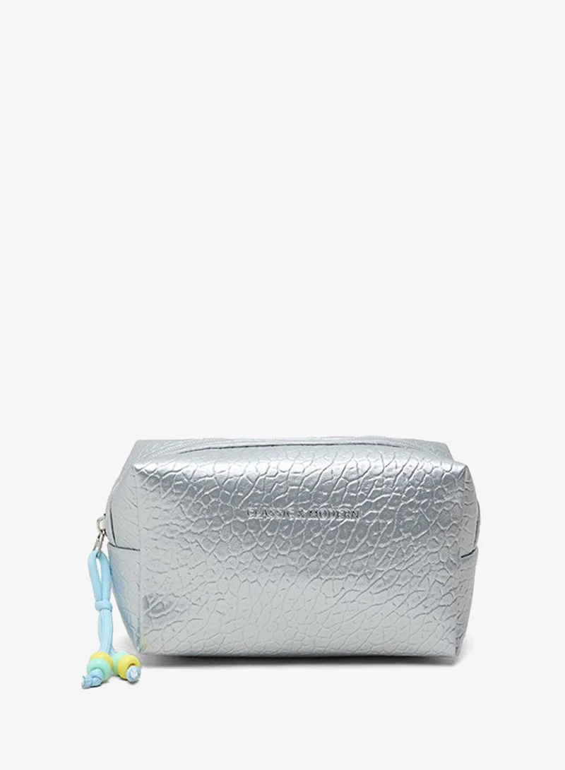 أر أند بي Textured Cosmetic Pouch