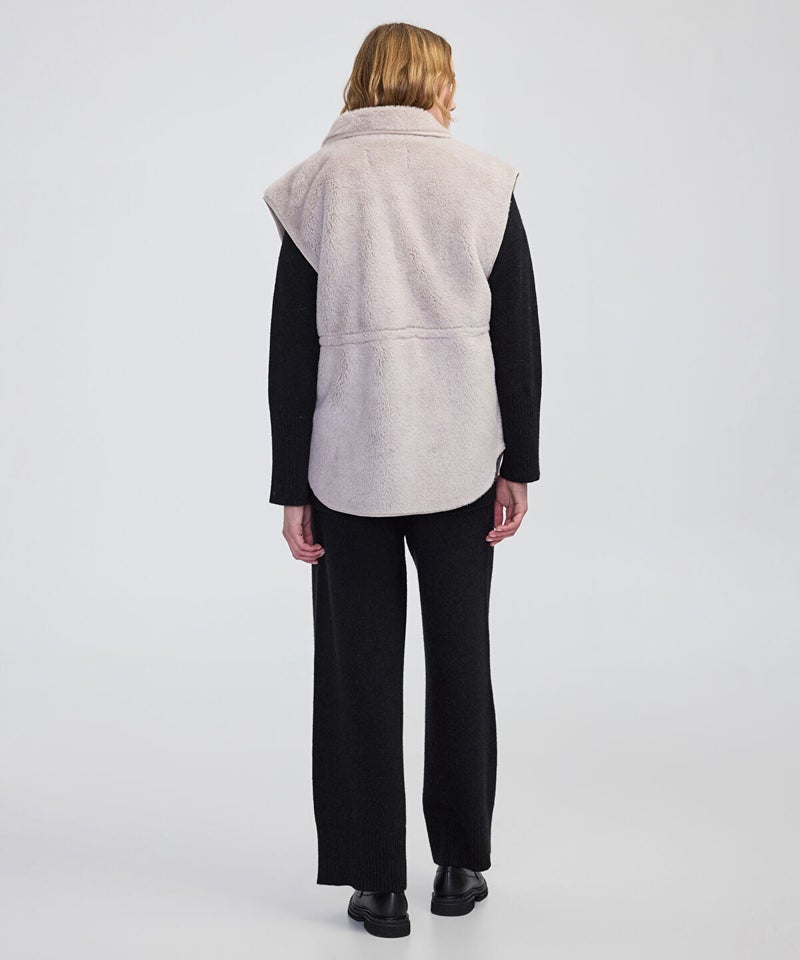 Ipekyol Faux Fur Vest - Image 5