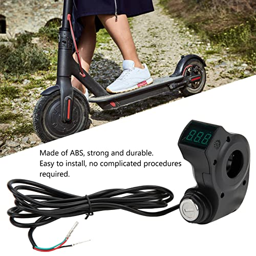 Fydun Electric Scooter Ignition, 3 Pin Plug One Button Start Lock Switch with 2 Keys for M4 - Image 5