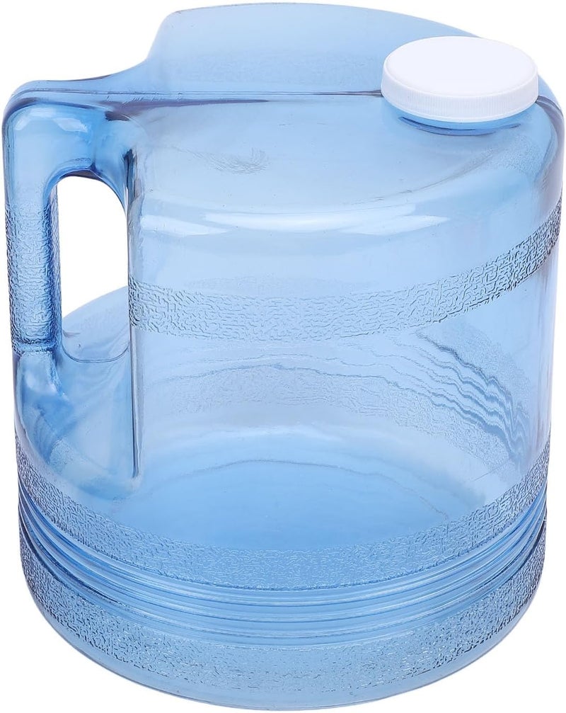 Distilled Water Bottle Jug, Shockproof Distiller Water Container 4L Sure Grip for Home Beauty Countertop - Image 1