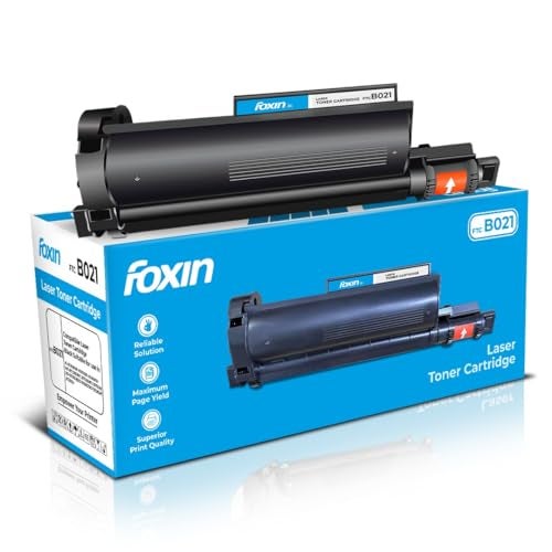 Foxin FTC B021 Toner Cartridge for Brother TN B021 Compatible with HL-B7530DN/DCP-B7500D, B7600D/HL-B2050DN/HL-B2000D/MFC-B7720DN/MFG-B7700D/HL-B2080DW/DCP-B7520DW/MFC-B7715DW - Image 1