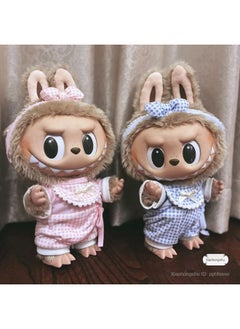 LABUBU 38cm Plush Doll Clothes for Labubu Rubber Toy 