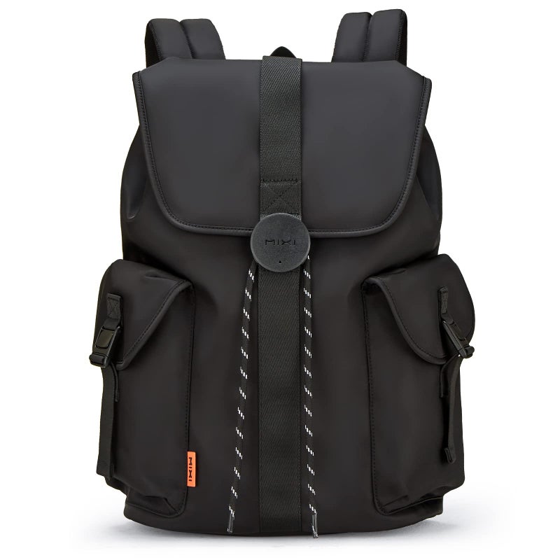 mixi Travel Laptop Backpack for Women & Men Carry On Backpack fits 16'' Laptop, Waterproof Lightweight Casual Hiking Weekender Bags Rucksack,17 Inch, Knight Black - Image 1