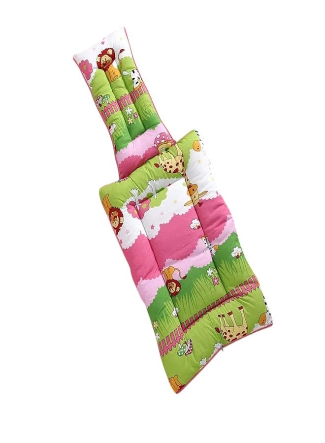 RUMPES 3-in-1 Baby Bed, Sleeping Bag & Carry Nest - Portable Cotton Bassinet for Newborns & Infants, Unisex Baby Bedding for Travel & Home, Soft & Breathable, 0M+ (P-Pink Jungle) - Image 3