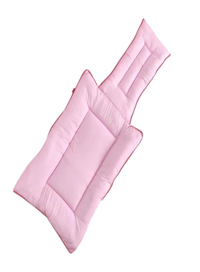 RUMPES 3-in-1 Baby Bed, Sleeping Bag & Carry Nest - Portable Cotton Bassinet for Newborns & Infants, Unisex Baby Bedding for Travel & Home, Soft & Breathable, 0M+ (P-Pink Jungle) - Image 4