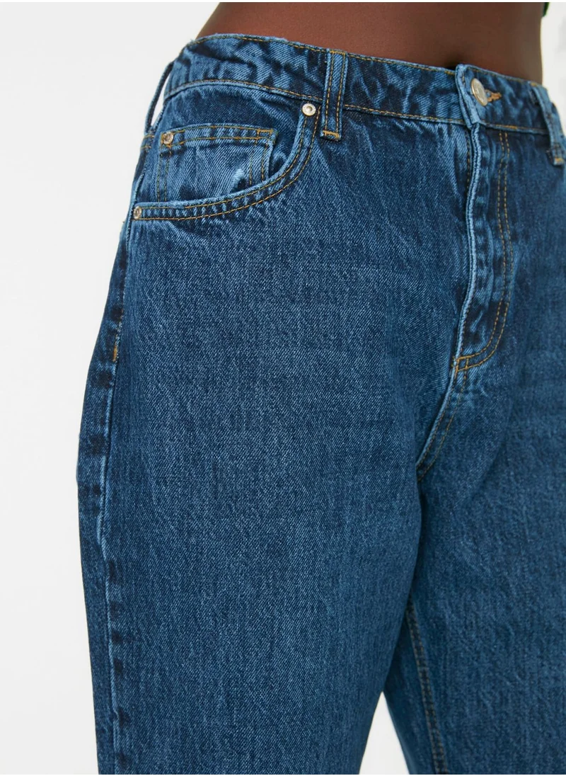 trendyol High Waist Straight Jeans