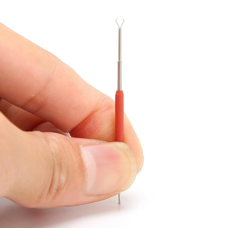 SOP SOIC IC Test Clips 0 13mm 10Pcs Solderless Insulated ABS Electronics Testing - Image 3