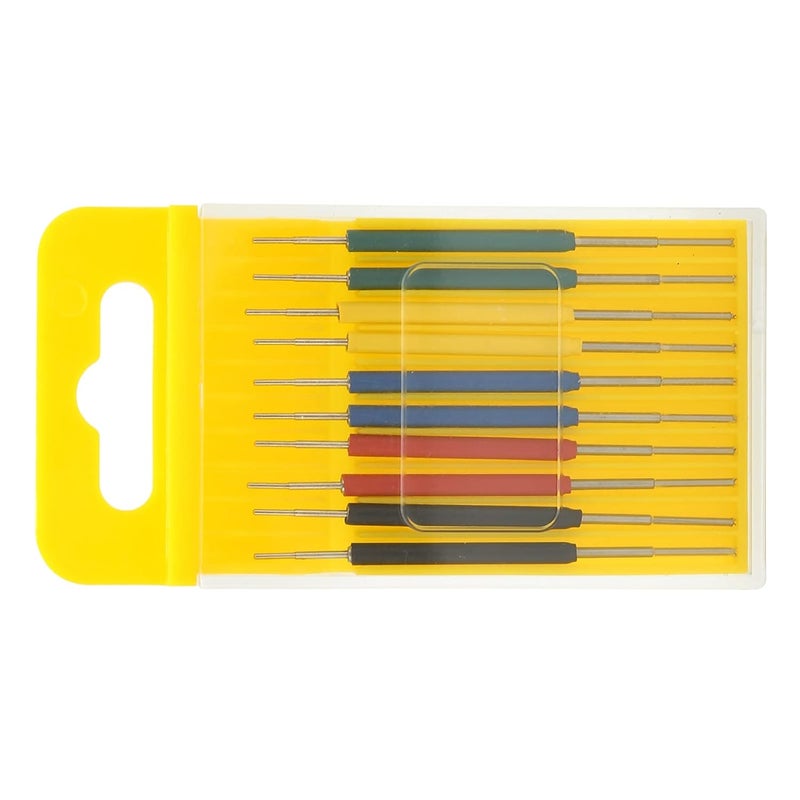 SOP SOIC IC Test Clips 0 13mm 10Pcs Solderless Insulated ABS Electronics Testing - Image 5