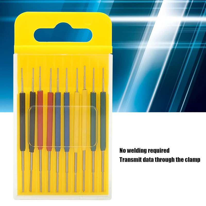 SOP SOIC IC Test Clips 0 13mm 10Pcs Solderless Insulated ABS Electronics Testing - Image 4